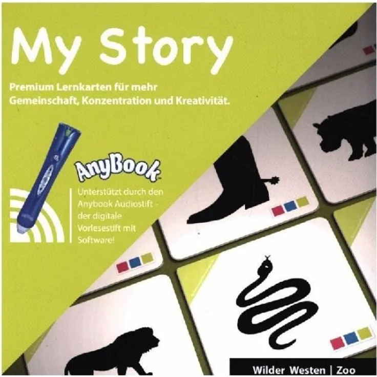 AnyBook My Story - Erweiterungs Set, Zoo/Wilder Westen
