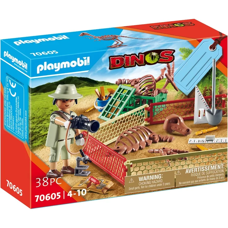 Playmobil Dinos 70605 'Paläontologe', 38 Teile, ab 4 Jahren