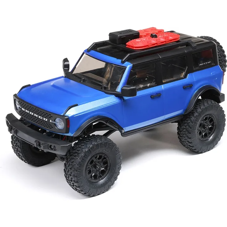 Axial AXI00006 1/24 SCX24 2021 Ford Bronco 4WD Truck Brushed RTR 2,4GHz Wasserfest Blau
