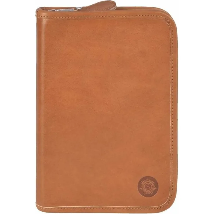 Leder Schüleretui, 1er Etui Lasse Hellbraun