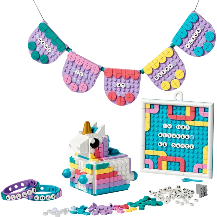 Lego Dots 41962 'Einhorn Familienkreativset', 707 Teile, ab 6 Jahren - Preisvergleich – Bild 2