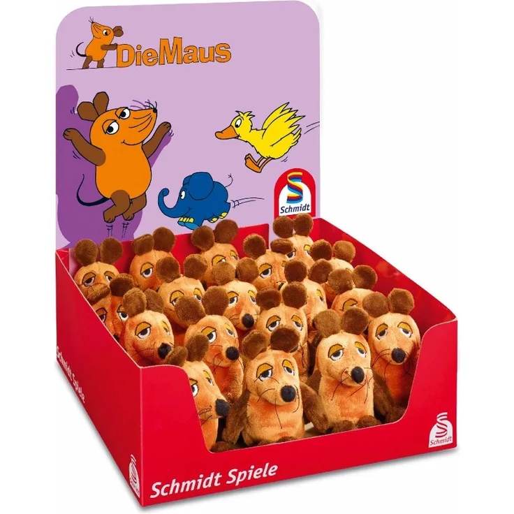 Schmidt Spiele Plüsch - Sendung mit der Maus - Die Maus, 12cm
