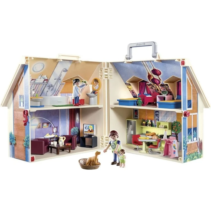 Playmobil Dollhouse 70985 'Mitnehm Puppenhaus', 64 Teile, ab 4 Jahren – Bild 2