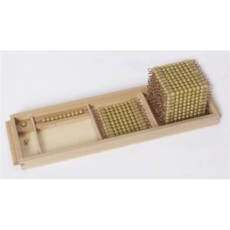 Montessori Neunerspiel, Verstehen des Dezimalsystems, Lernspielzeug, NEU