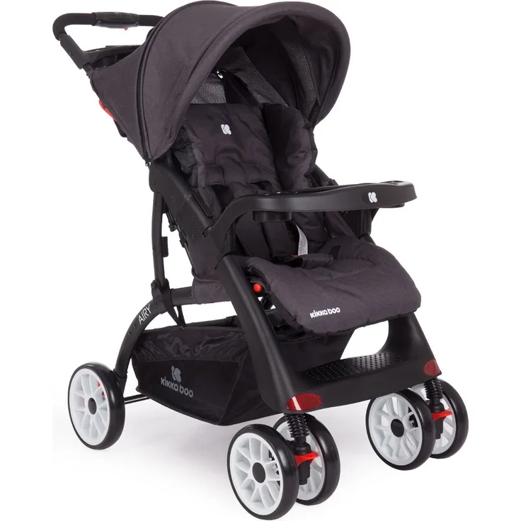 Kikkaboo 'Airy' Buggy dunkelgrau