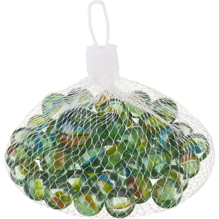 50 kleine Murmeln + 1 Große Murmel im Säckchen - Glasmurmeln für Kinder - Bunte Murmeln 1,5 cm & 2,5 cm - Dekomurmeln - Für Murmelbahn - Preisvergleich