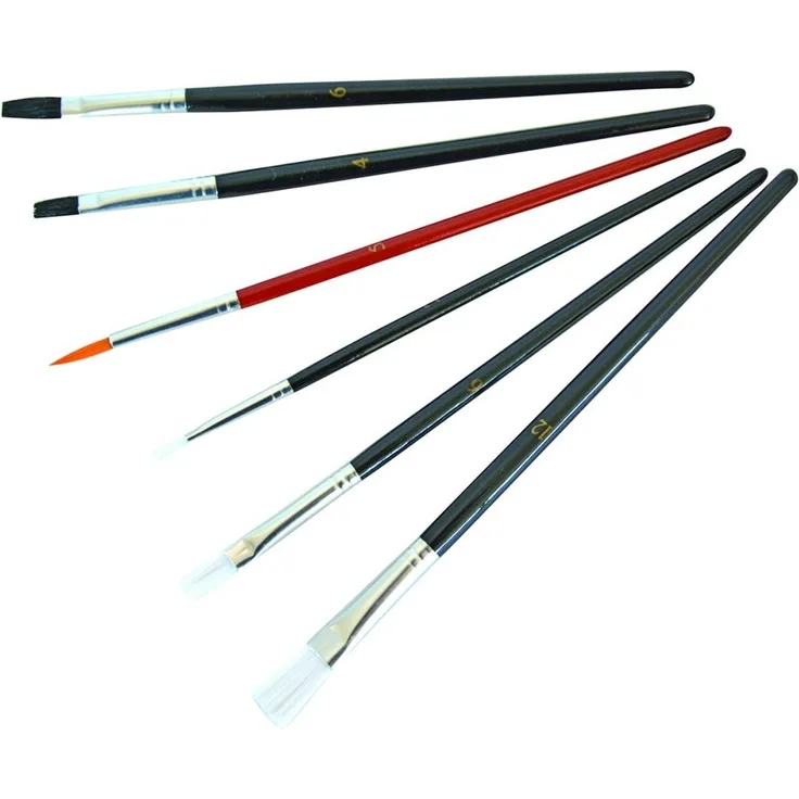 Nespoli Künstlerpinsel-Set 6-teilig