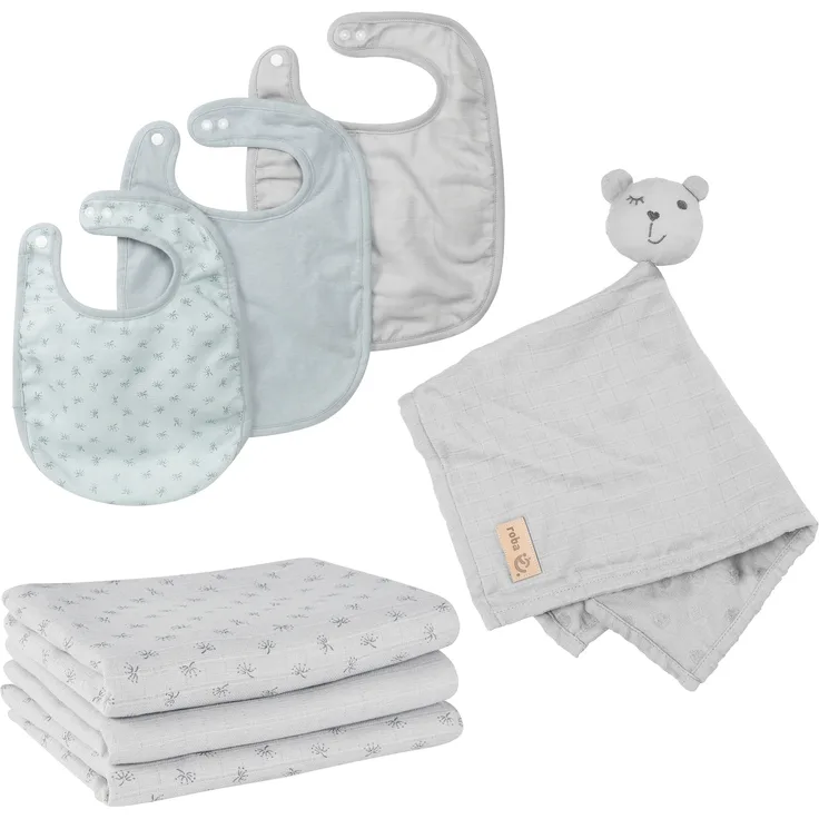 Roba 'Lil Planet' Geschenkset Baby Essentials, grau