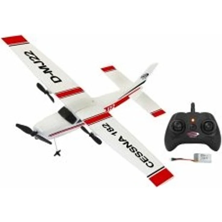 JAMARA 410190 - Cessna 182 Flugzeug 2,4GHz Gyro 2CH – Bild 1