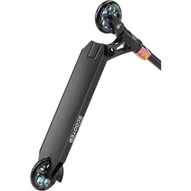 Star Scooter Roller Alu Professional HIC 120mm - Schwarz Chrom – Bild 6
