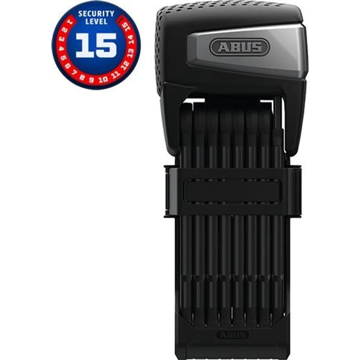 Abus Faltschloss Bordo SmartX 6500A 110cm schwarz + SH6500/110 – Bild 1