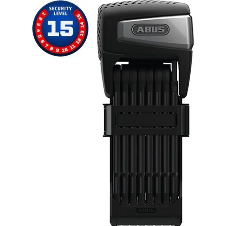 Abus Faltschloss Bordo SmartX 6500A 110cm schwarz + SH6500/110