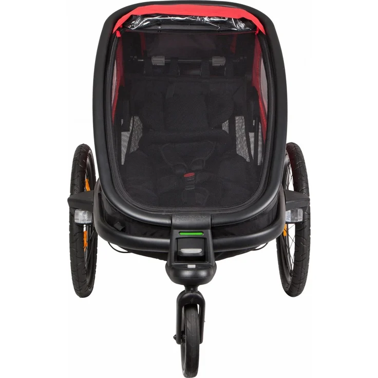 Hamax Outback ONE (5 Farben) Rot Schwarz – Bild 2