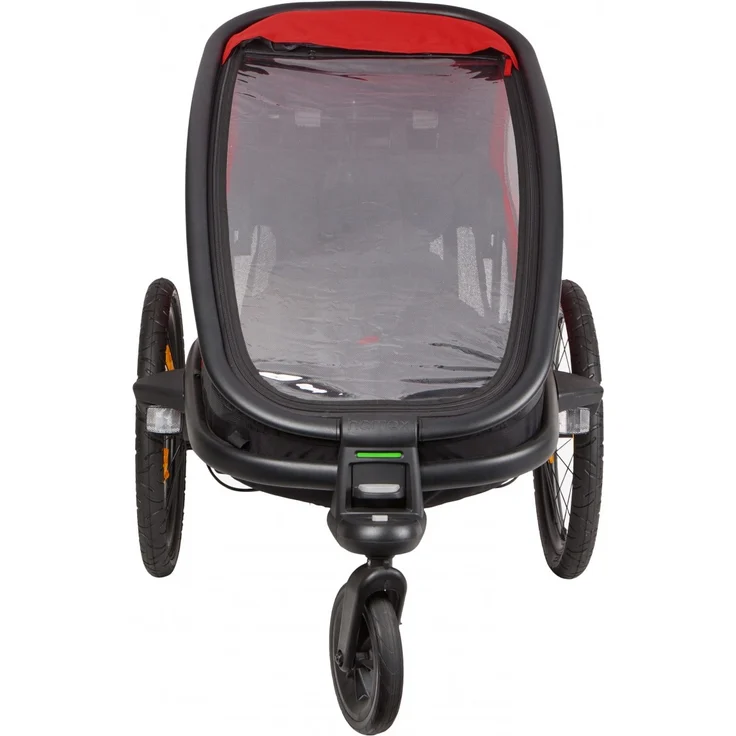 Hamax Outback ONE (5 Farben) Rot Schwarz – Bild 3