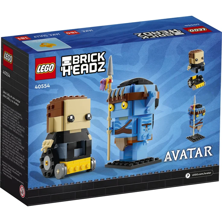 Lego Brick Headz 40554 'Jake Sully und sein Avatar', 246 Teile, ab 10 Jahren – Bild 3