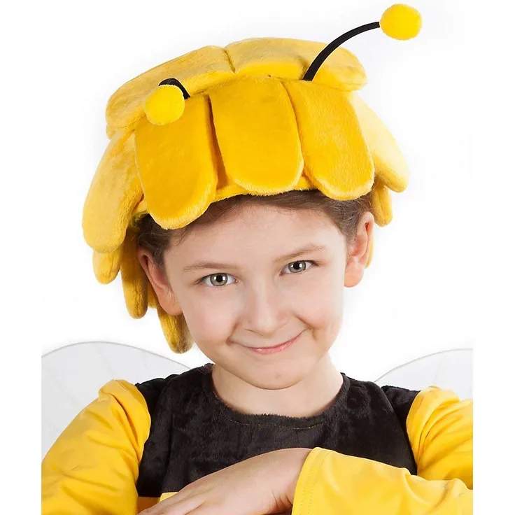 Maskworld Biene Maja Kopfbedeckung für Kinder - Kostümzubehör