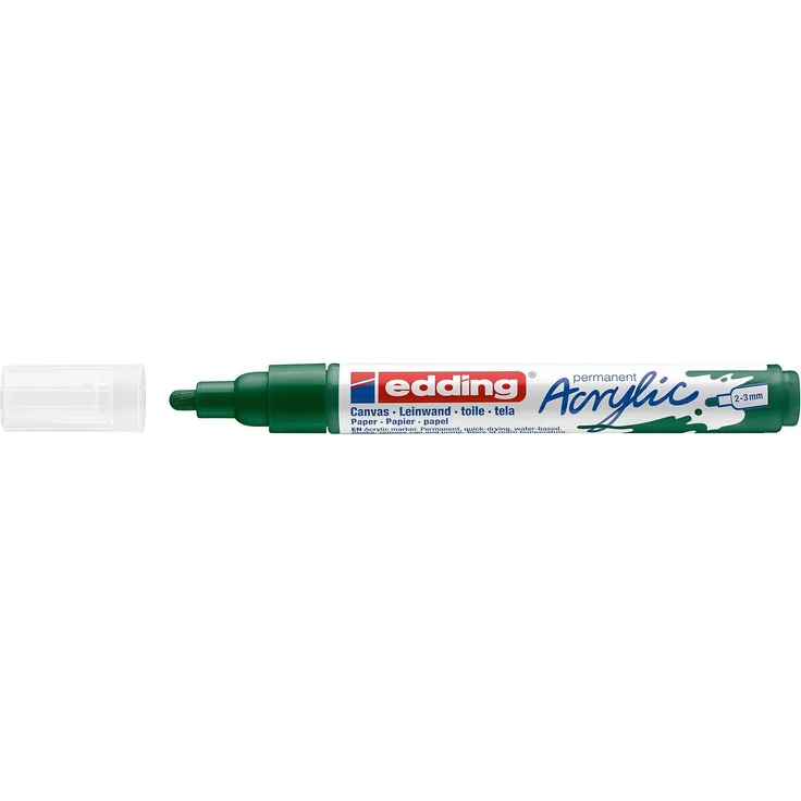 edding 5100 Acrylmarker medium moosgrün - Preisvergleich – Bild 2