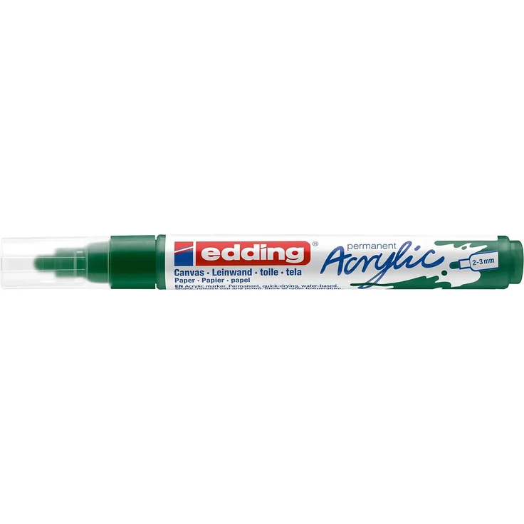 edding 5100 Acrylmarker medium moosgrün - Preisvergleich – Bild 3