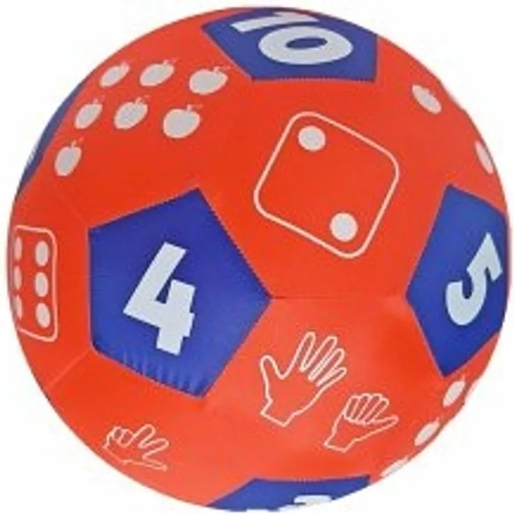 HANDS ON Lernspielball Zahlen und Mengen im Zahlenraum bis 10