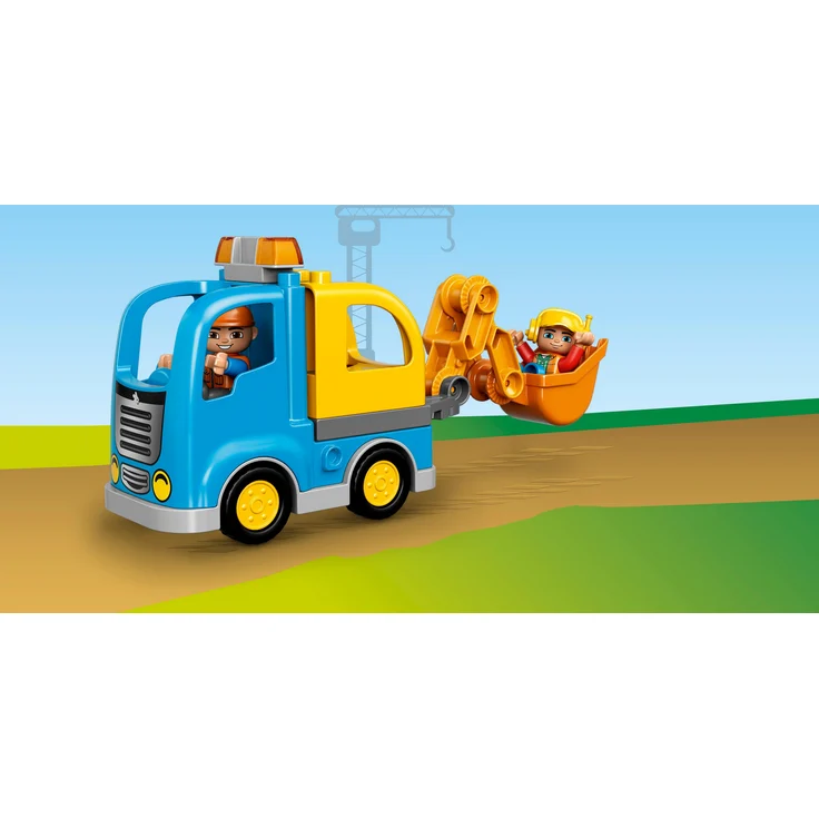 LEGO Duplo 10812 - Bagger und Lastwagen, Ideales Geschenk für 2 Jährige – Bild 13