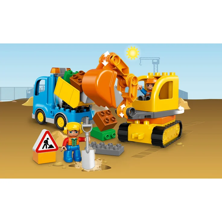 LEGO Duplo 10812 - Bagger und Lastwagen, Ideales Geschenk für 2 Jährige – Bild 11