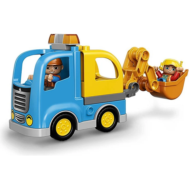 LEGO Duplo 10812 - Bagger und Lastwagen, Ideales Geschenk für 2 Jährige – Bild 6
