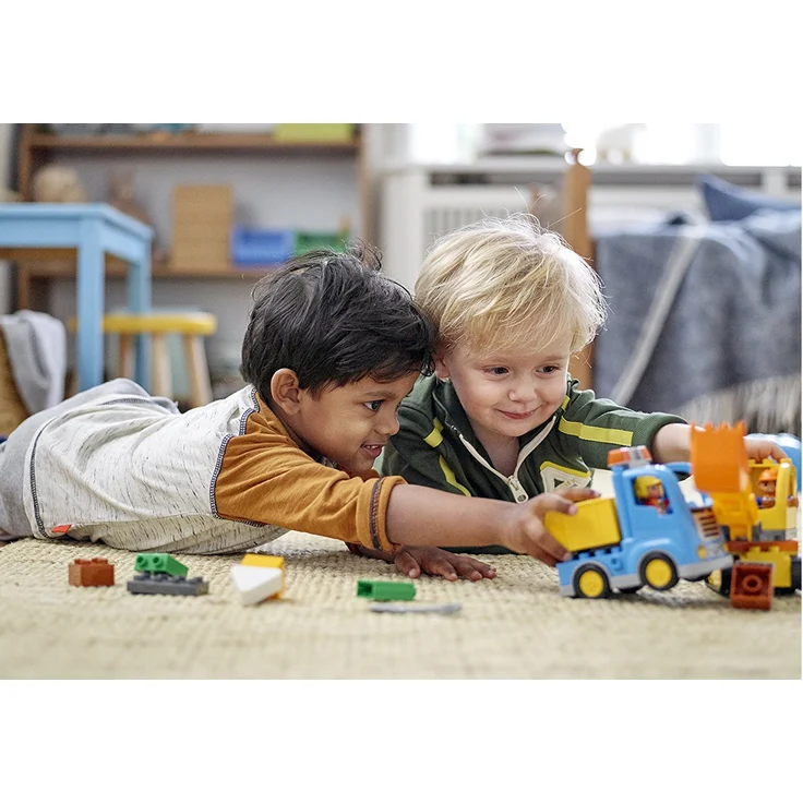LEGO Duplo 10812 - Bagger und Lastwagen, Ideales Geschenk für 2 Jährige – Bild 8