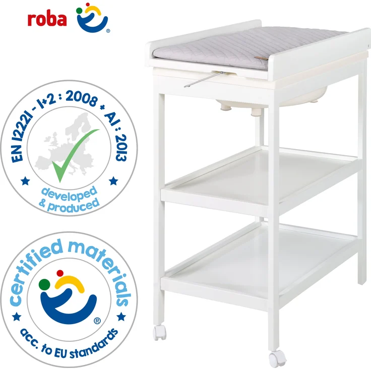 Roba 'Baby Pool' Bade-Wickel-Kombination, inkl. Wickelauflage – Bild 2