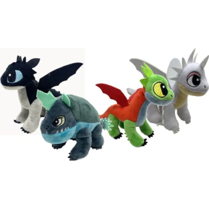 Dragons 9 Realms - Premium Feature Plüsch, sortiert, 1 Stück, zufällige Auswahl