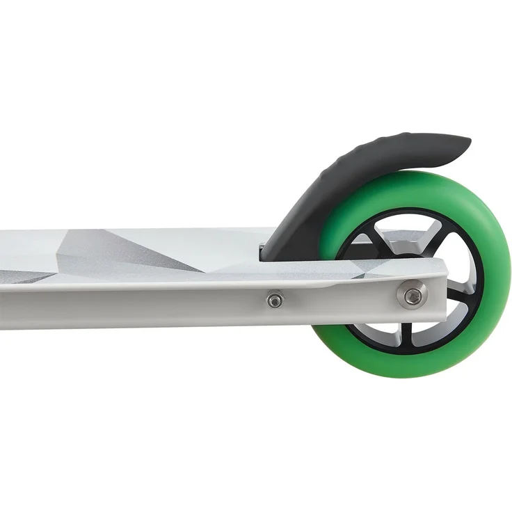 ArtSport 24633 'Stunt Scooter Futuristic', ab 6 Jahren, 360° Lenker, 100 mm Alu Räder, max. belastbar bis 100 kg, weiß/mintgrün/grau – Bild 5