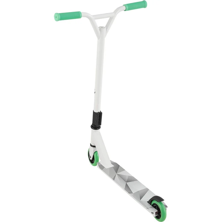ArtSport 24633 'Stunt Scooter Futuristic', ab 6 Jahren, 360° Lenker, 100 mm Alu Räder, max. belastbar bis 100 kg, weiß/mintgrün/grau – Bild 3