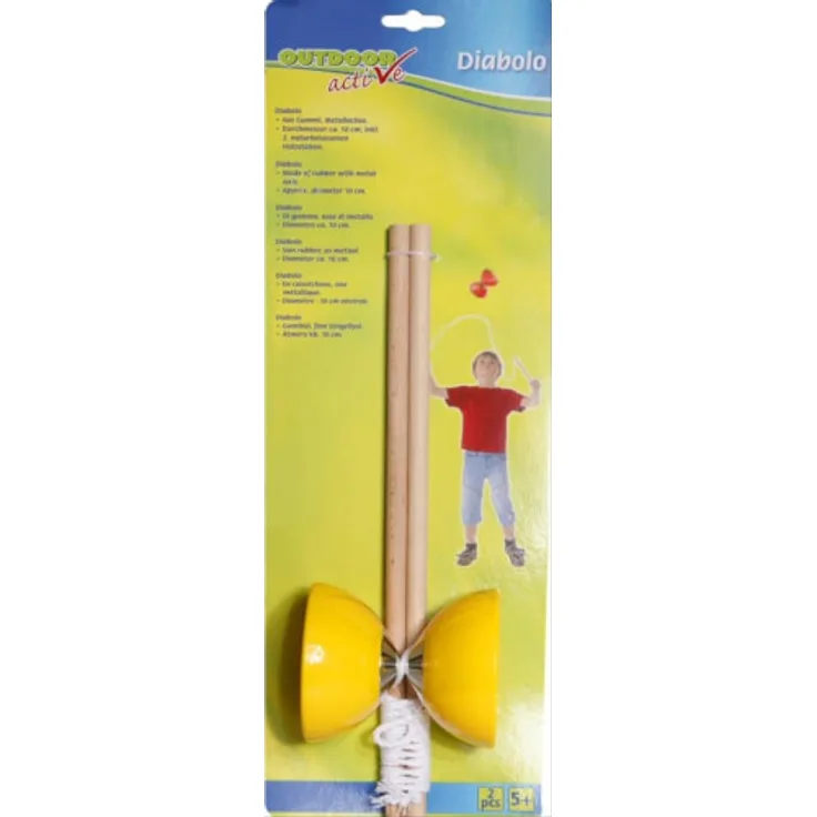 Outdoor active Diabolo, # 10 cm, 2-fach sortiert