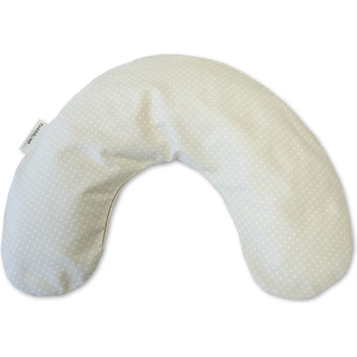 Theraline Nackenkissen (Füllung: Mikroperlen / Bezug: 75 Punkte beige / Größe: mittel)