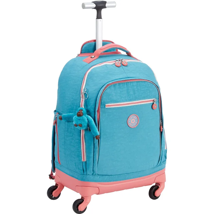 Kipling Schulrucksack Echo - Motiv: Bright Aqua, 50 cm, 29 Liter - Farbe: blau