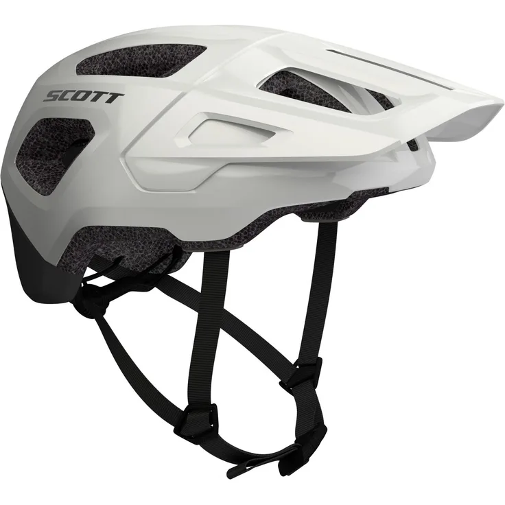 Scott Argo Plus Helmet White - Black, Größe S-M - Fahrradhelm, Farbe Weiß