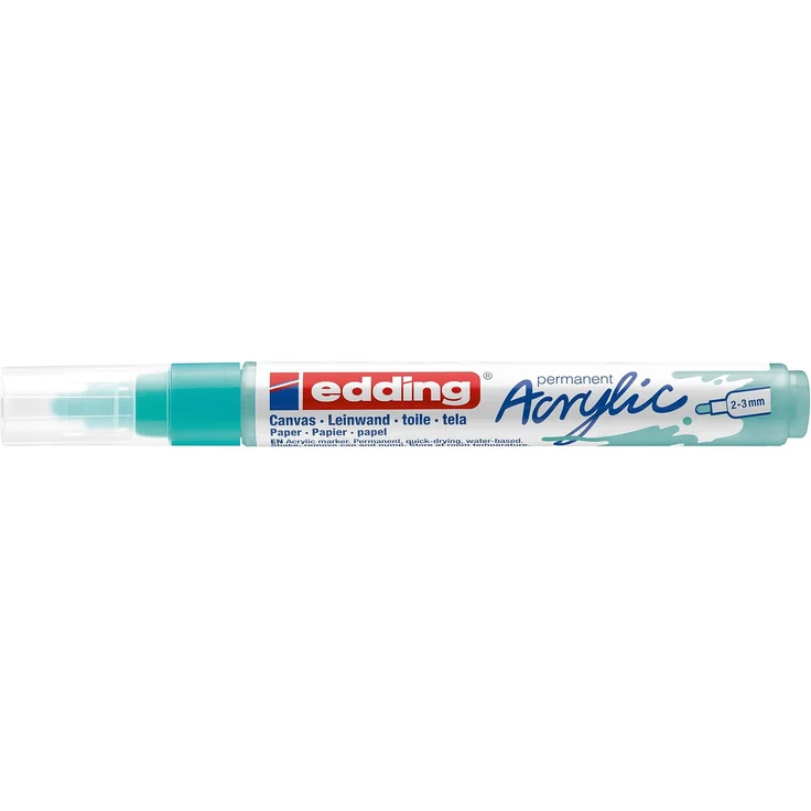 edding 5100 Acrylmarker medium opulent türkis – Bild 3