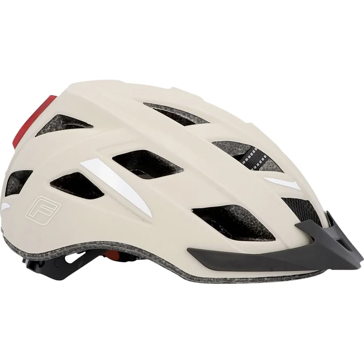 Fischer Fahrradhelm Urban Plus Dallas L/XL beige matt – Bild 1