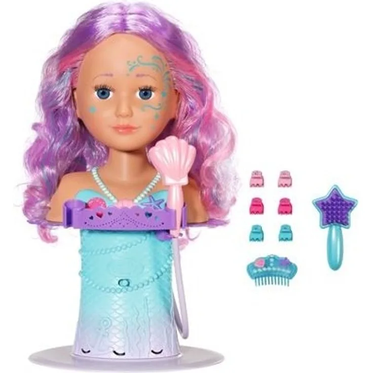 Zapf Creation - BABY born Sister Styling Head Meerjungfrau