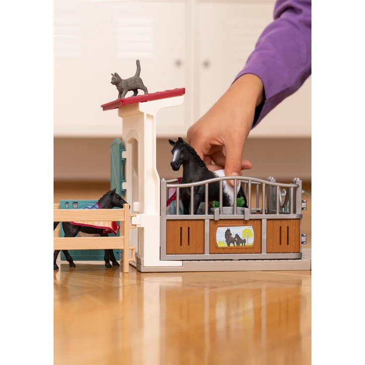 Schleich Horse Club - Pferdebox mit Stute und Fohlen – Bild 4