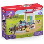 Schleich Horse Club - Pferdebox mit Stute und Fohlen