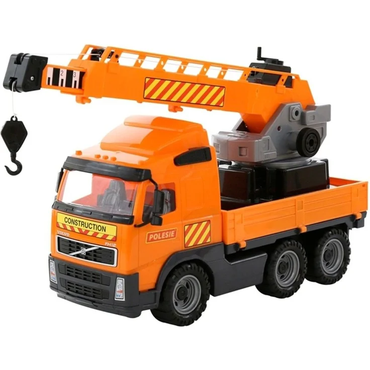 Volvo Truck mit Kran auf Wendeplattform – Bild 8