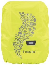 STEP BY STEP Regenhülle Sicherheitshülle Medium, Neongelb