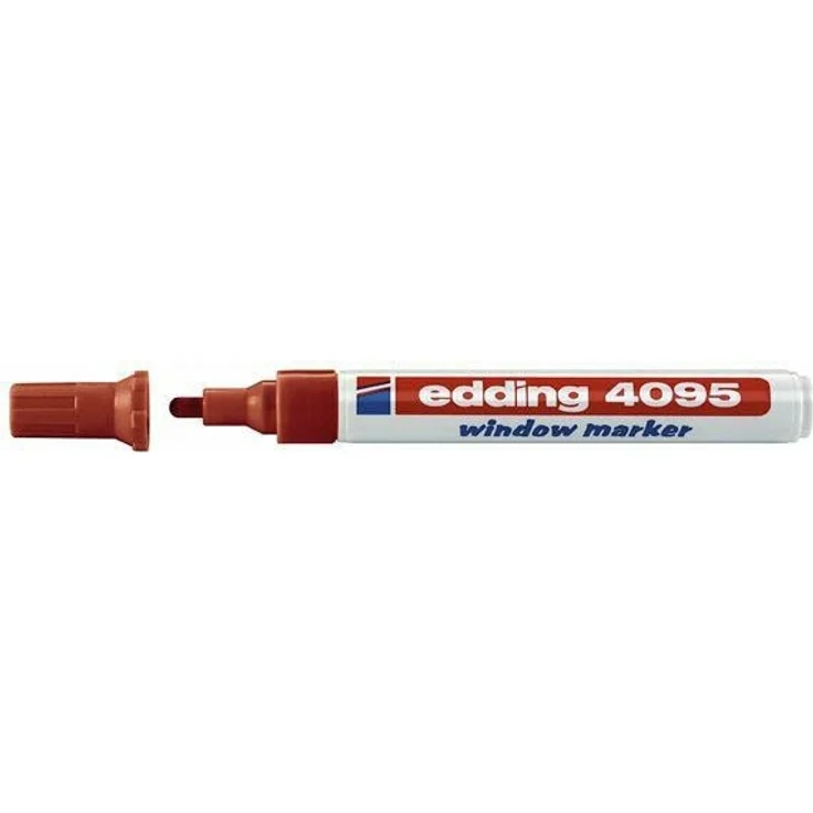 edding Kreidemarker 4095 4-4095002 2-3mm Rundspitze rot – Bild 1