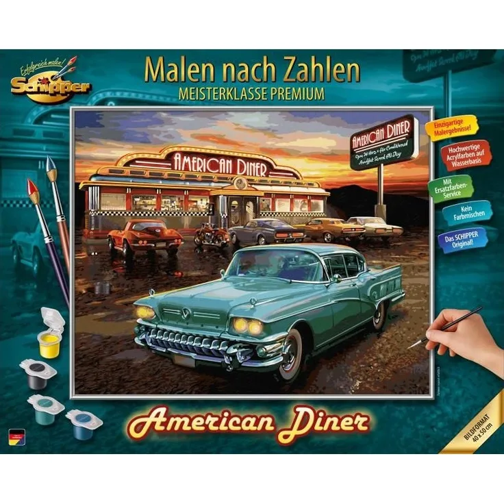MNZ - American Diner 40x50