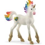 Schleich Bayala 70727 Regenbogeneinhorn, Fohlen Spielfigur