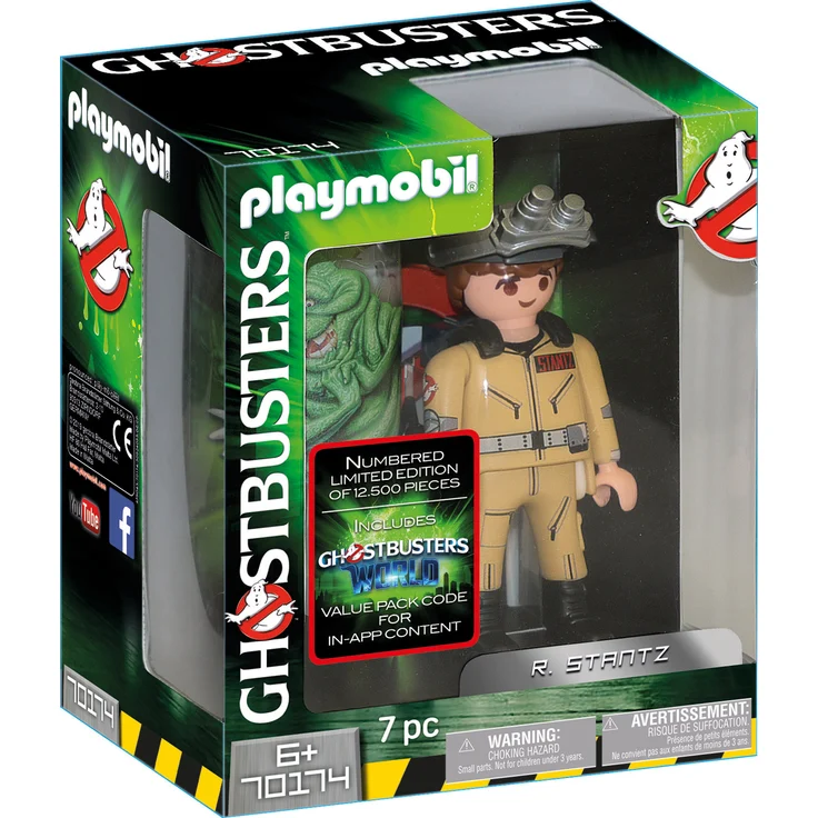 Playmobil Ghostbusters 70174 Sammlerfigur R. Stantz, 7 Teile, ab 6 Jahren – Bild 1