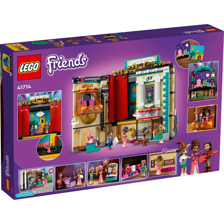 LEGO Friends 41714 'Andreas Theaterschule', 1154 Teile, ab 8 Jahren – Bild 5