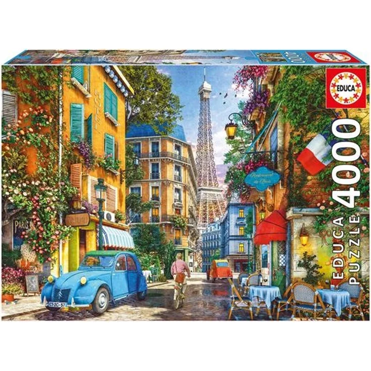 Carletto 9219284 - Educa, Paris Altstadt, Puzzle, 4000 Teile – Bild 2
