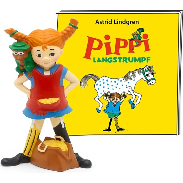 Tonies 'Pippi Langstrumpf' Hörfigur mit 149 Minuten Spielzeit, ab 4 Jahren – Bild 1