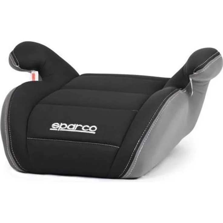 SPARCO Low Booster - Gruppe 2/3 - 15 bis 36 kg - Schwarz und Grau